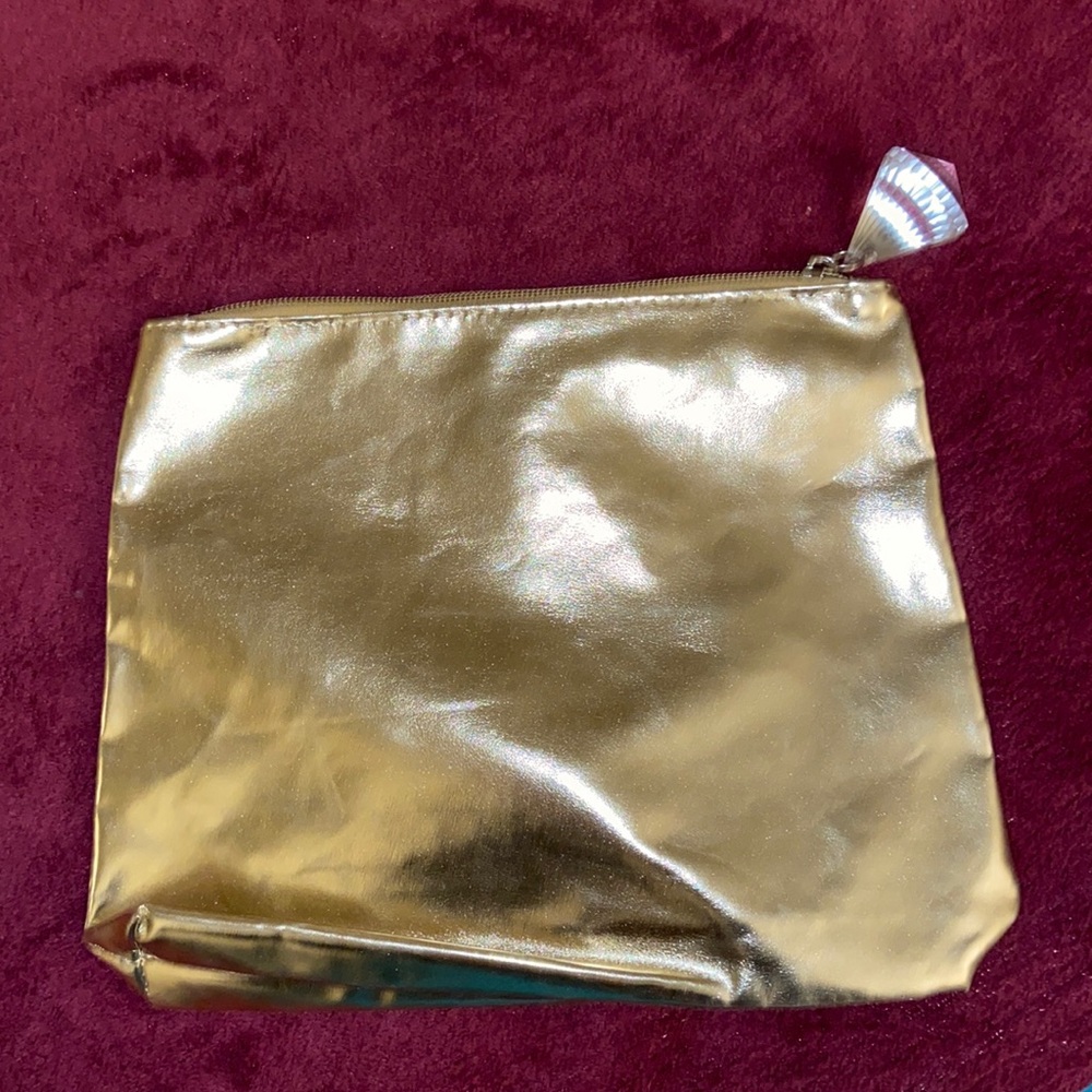 Gold Metallic Women's Pounch